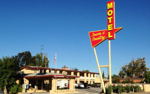 Town & Country Motel Livingston Buitenkant foto